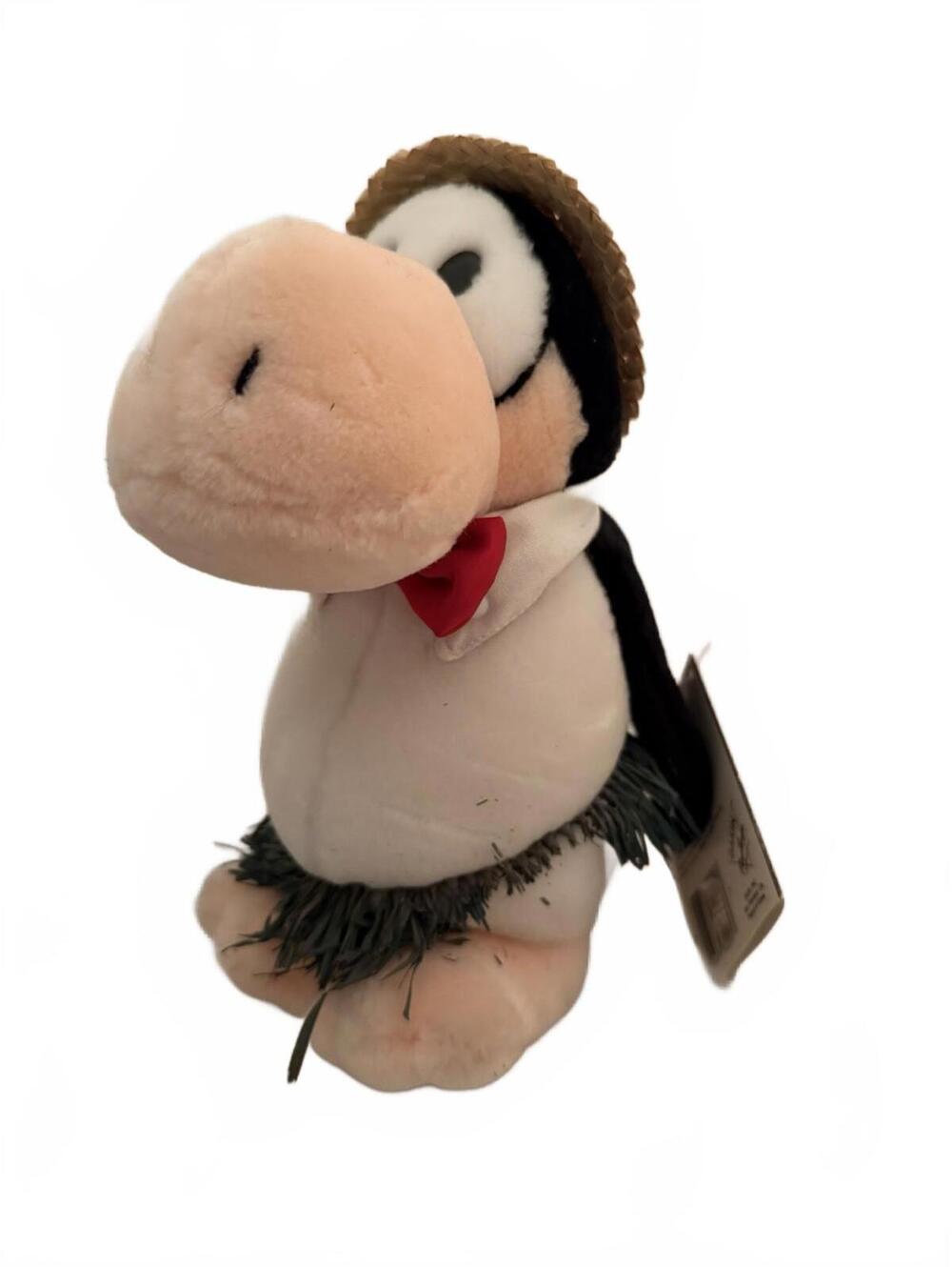 Fun Farm by Dakin Opus Penguin Vintage Stuffed Animal Plush Hawaii Souvenir